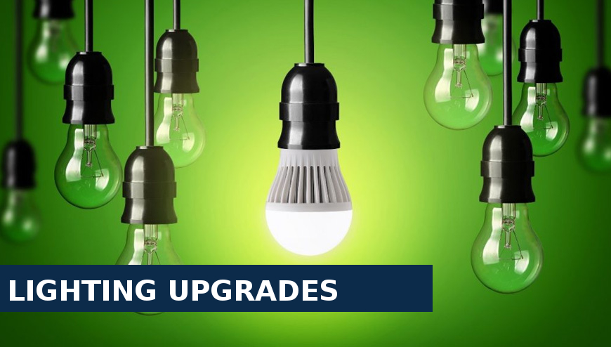 Lighting upgrades Roehampton